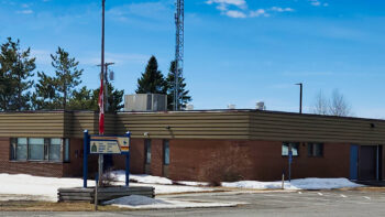 Poste de police de la GRC de Saint-Quentin.